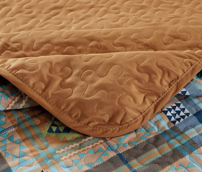 Southwestern Great Outdoors Cabin Lodge Bedspread Quilt Set (Full / Queen)