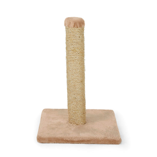 EveryYay Scratchin' The Surface Cat Scratcher Sisal Scratching Post, 12" L X 12" W X 17" H