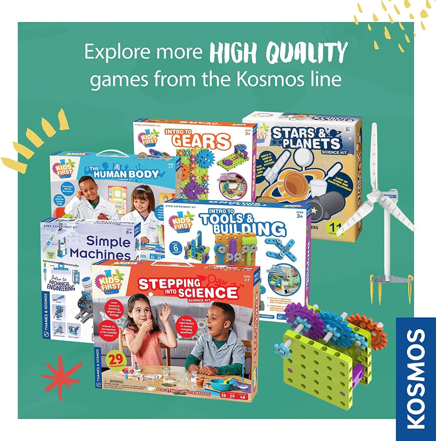 Thames & Kosmos Kids First Intro to Engineering Kit