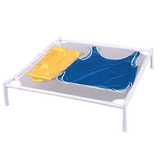 Household Essentials 04004 Stackable Mesh laundry Drying Rack - White
