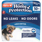 Hartz Home Protection Unscented Odor Eliminating Gel Dog Pads - 50 Count