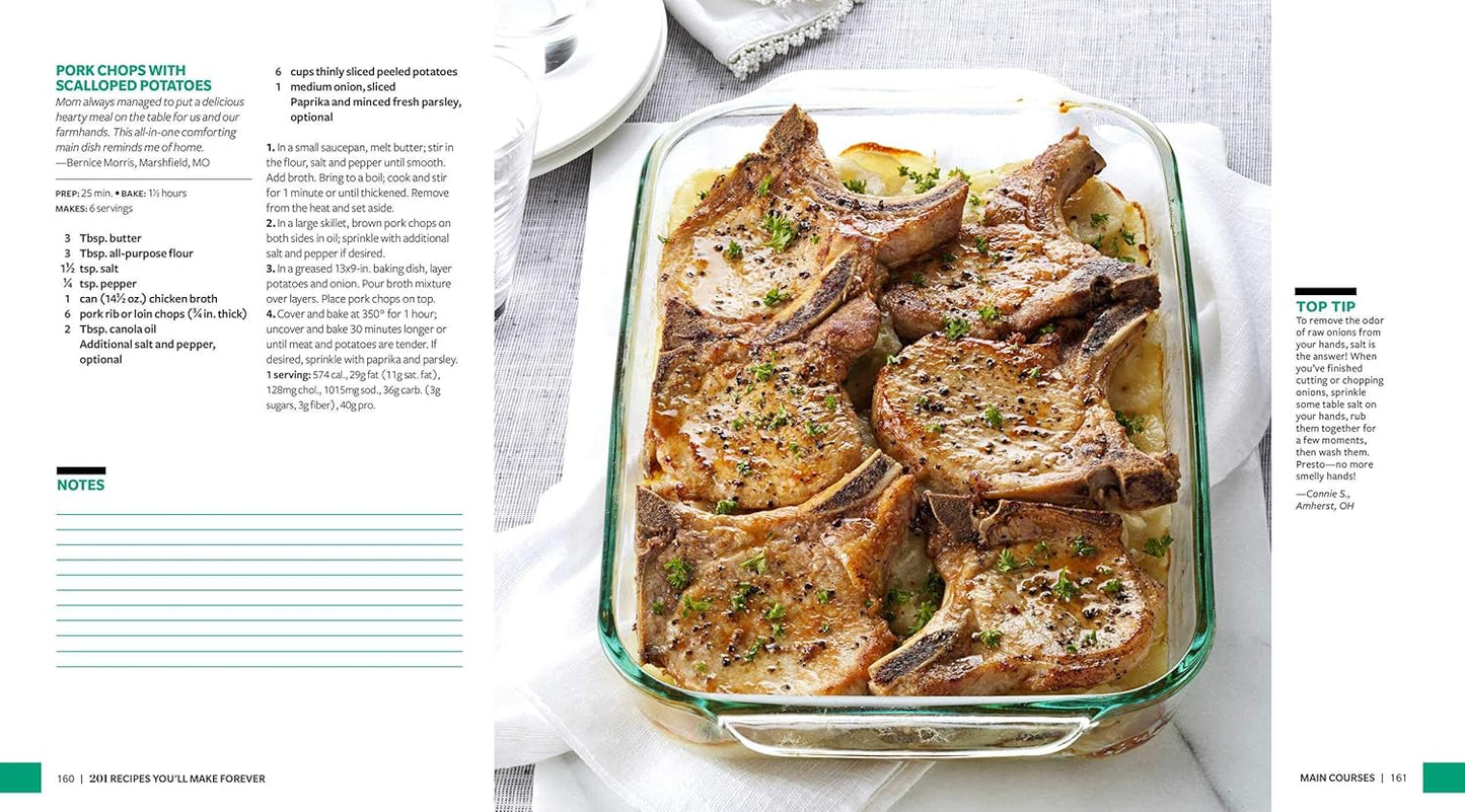 Taste of Home 201 Recipes You'Ll Make Forever: Classic Recipes for Today'S Home Cooks (Taste of Home Classics)