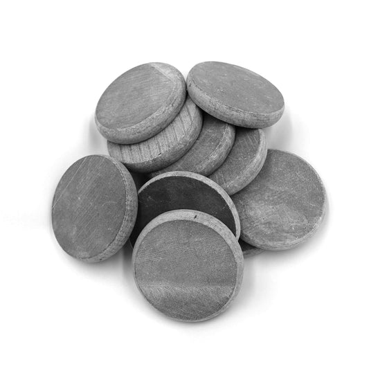 10 Round Stones for Rock Painting – 3.15" Inch Diameter Perfectly-Round 100% Natural Basalt Stone Canvases, Flat, Super Smooth, Non-Porous, Uniform in Shape and Size, for Mandala and Kindness Stones