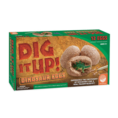 MindWare Dig It Up! Dinosaur eggs excavation kit
