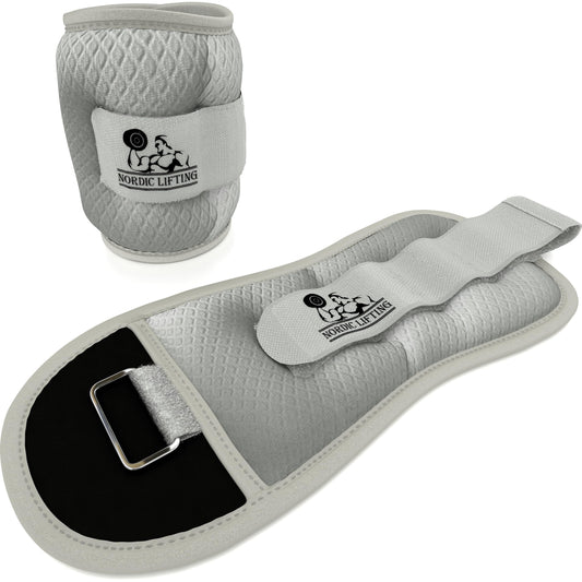Ankle/Wrist Weights (1 Pair) for Women, Men and Kids - Fully Adjustable Weight for Arm, Hand & Leg - Best for Walking, Jogging, Gymnastics, Aerobics