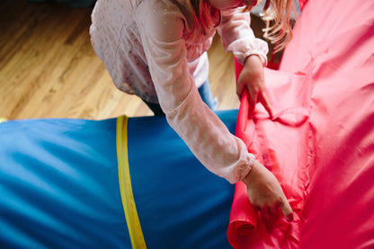 Pacific Play Tents Kids Hide-Me Dome Tent and Crawl Tunnel Combo for Indoor/Outdoor Play
