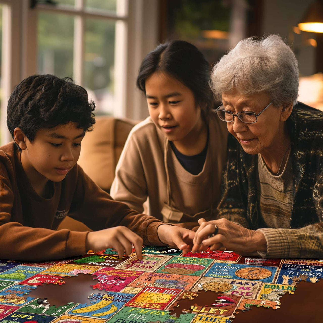 White Mountain Puzzles Things We Say, 1000 Piece Jigsaw Puzzle