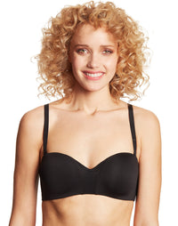 Maidenform Womens Wireless Strapless Bra, 38D, Black