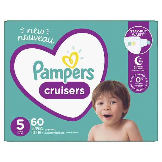 Pampers Pampers Cruisers Diapers Size 5 60 Count, 60 Count