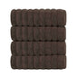 Classic Turkish Towels CTT Turkish Bath Towels Set of 2 (27"x54") (Chcocolate)