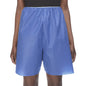 McKesson Patient Exam Shorts, Disposable - Non-Woven Material, Elastic Waist, Blue - Fits 38 in to 48 in Waist, Size XL, 25 Count