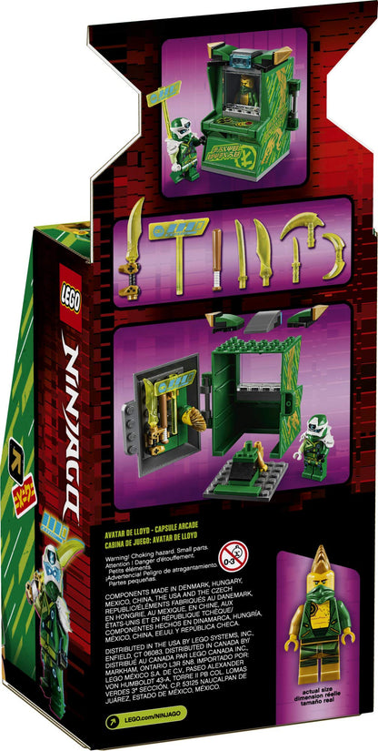 LEGO NINJAGO Lloyd Avatar Arcade Pod Mini Arcade Machine Building Kit (48 Pieces)