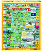 White Mountain Puzzles Vermont - 1000 Piece Jigsaw Puzzle