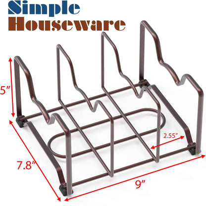 Simple Houseware Kitchen Houseware Organizer Pantry Rack, Bronze