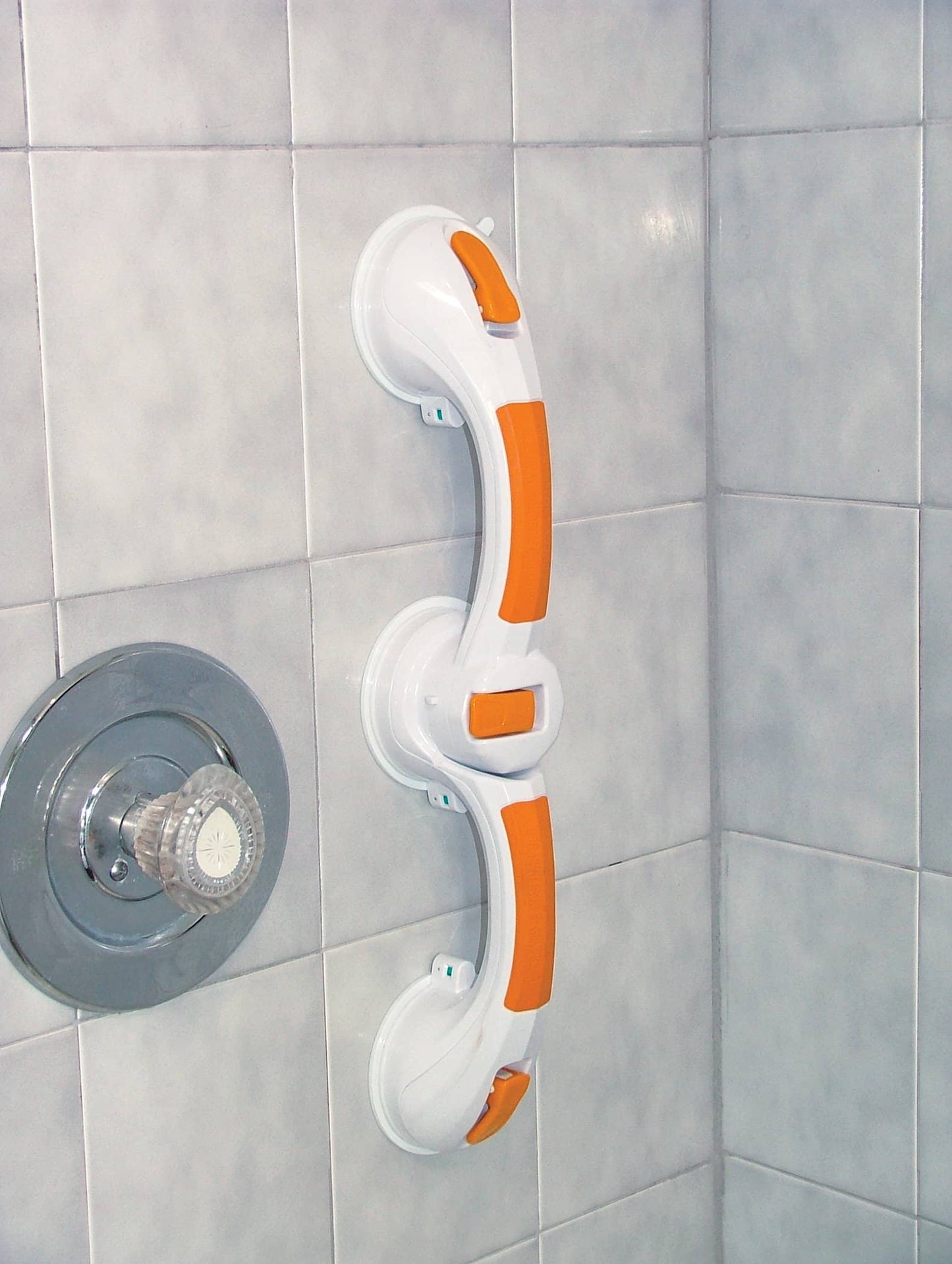 Drive Medical Suction Cup Dual Rotating Grab Bar, 19 3/4"