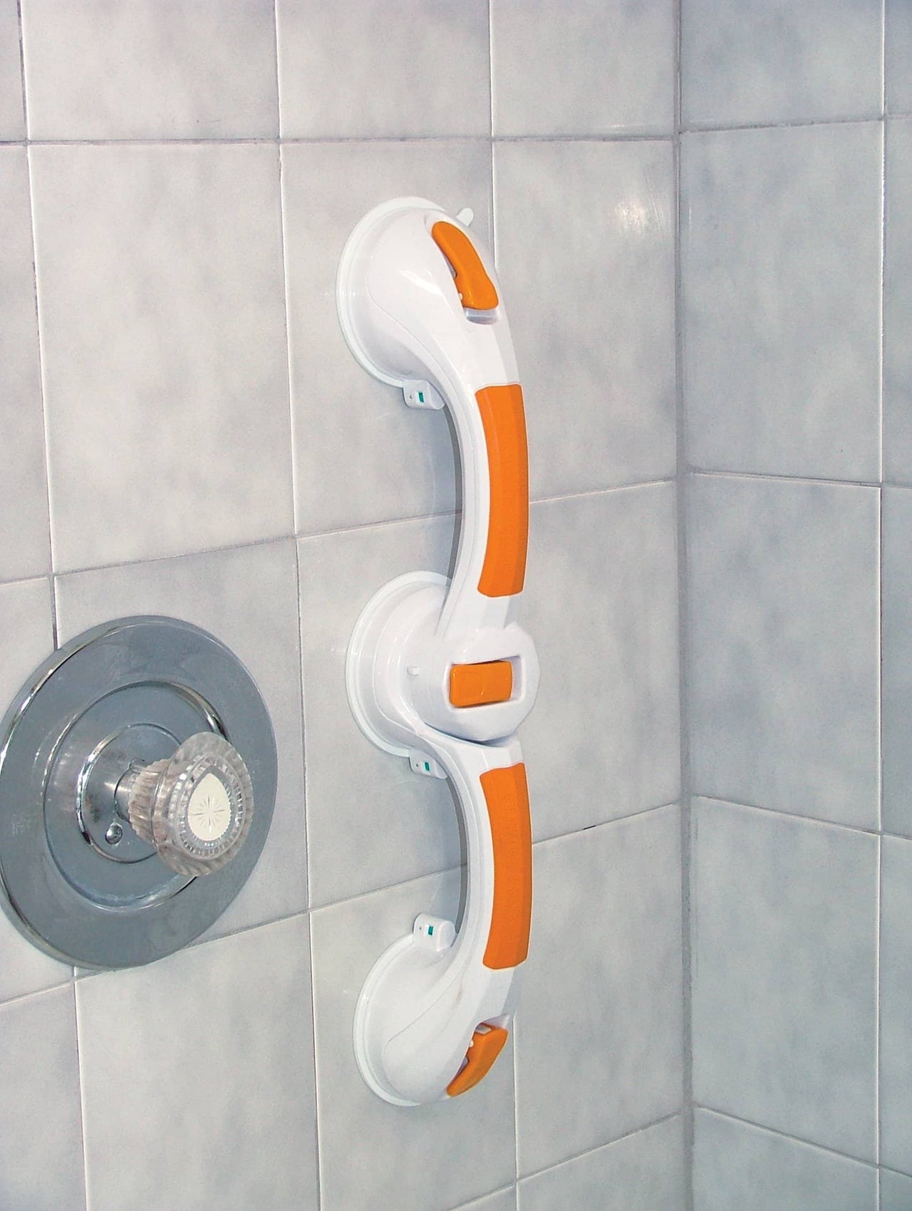 Drive Medical Suction Cup Dual Rotating Grab Bar, 19 3/4"