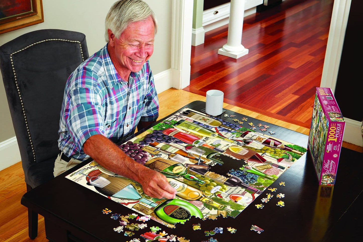 White Mountain Puzzles in The Cheap Seats - 500 Piece Baseball Puzzle - 24” x 30”