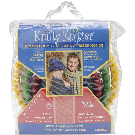 Knifty Knitter 210467 Round Loom, Set of 4