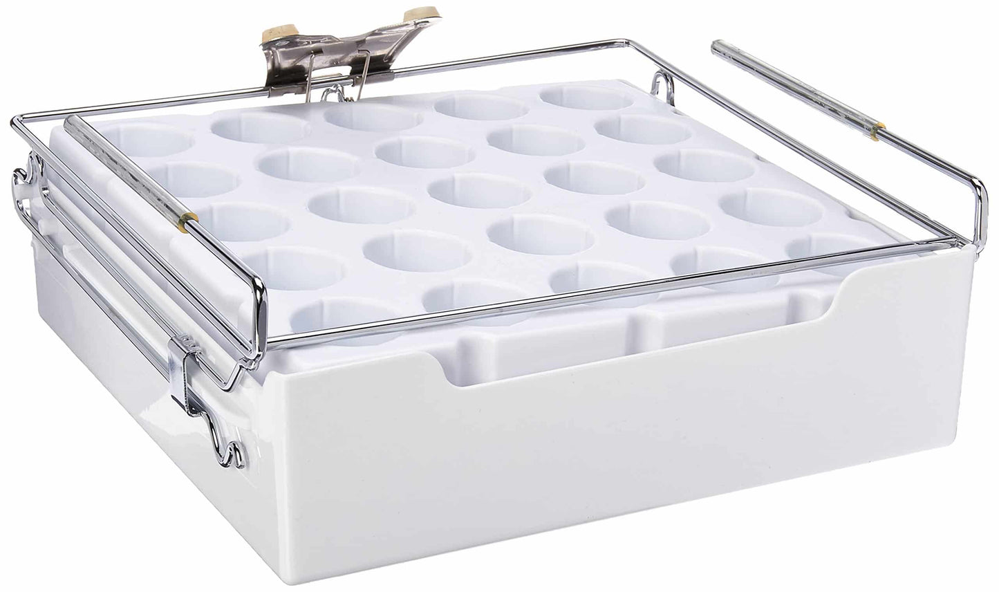 Kamenstein Xtra Drawer 25-Pod Coffee Pod Organizer (White)