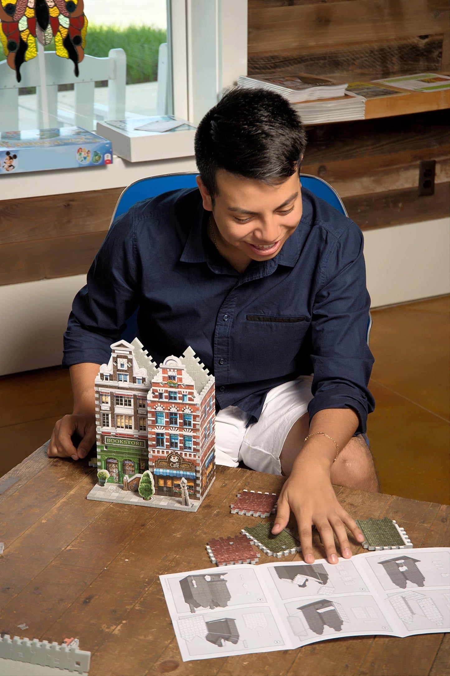 Wrebbit 3D Urbania Collection Fire Station 3D Jigsaw Puzzle (285 pieces)