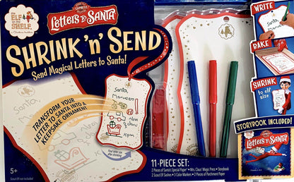 Sealed The Elf On The Shelf Letters To Santa Shrink 'n' Send 11 Pc. Set