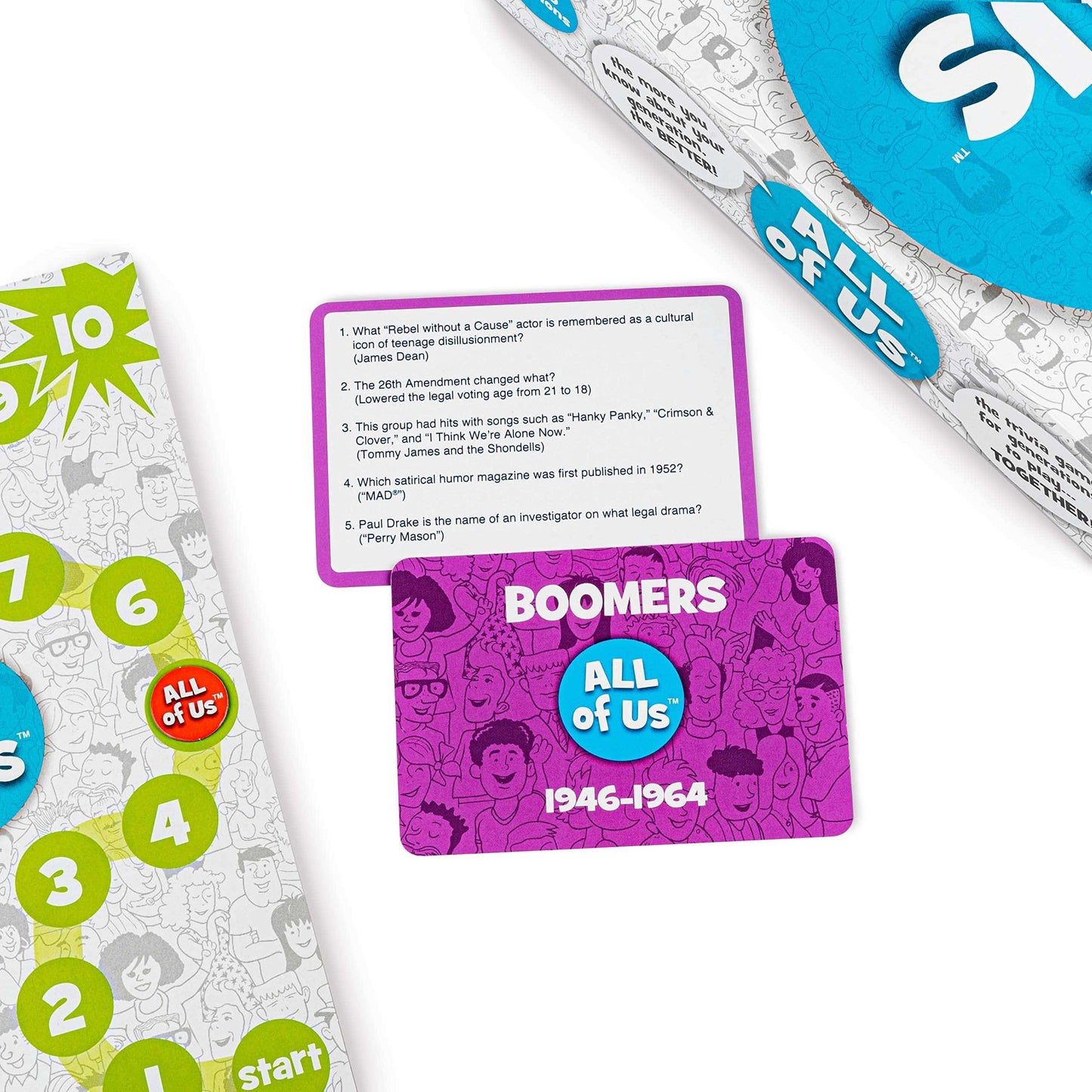 WHAT DO YOU MEME? All of Us - The Family Trivia Game for All Generations - Family Card Games for Kids and Adults