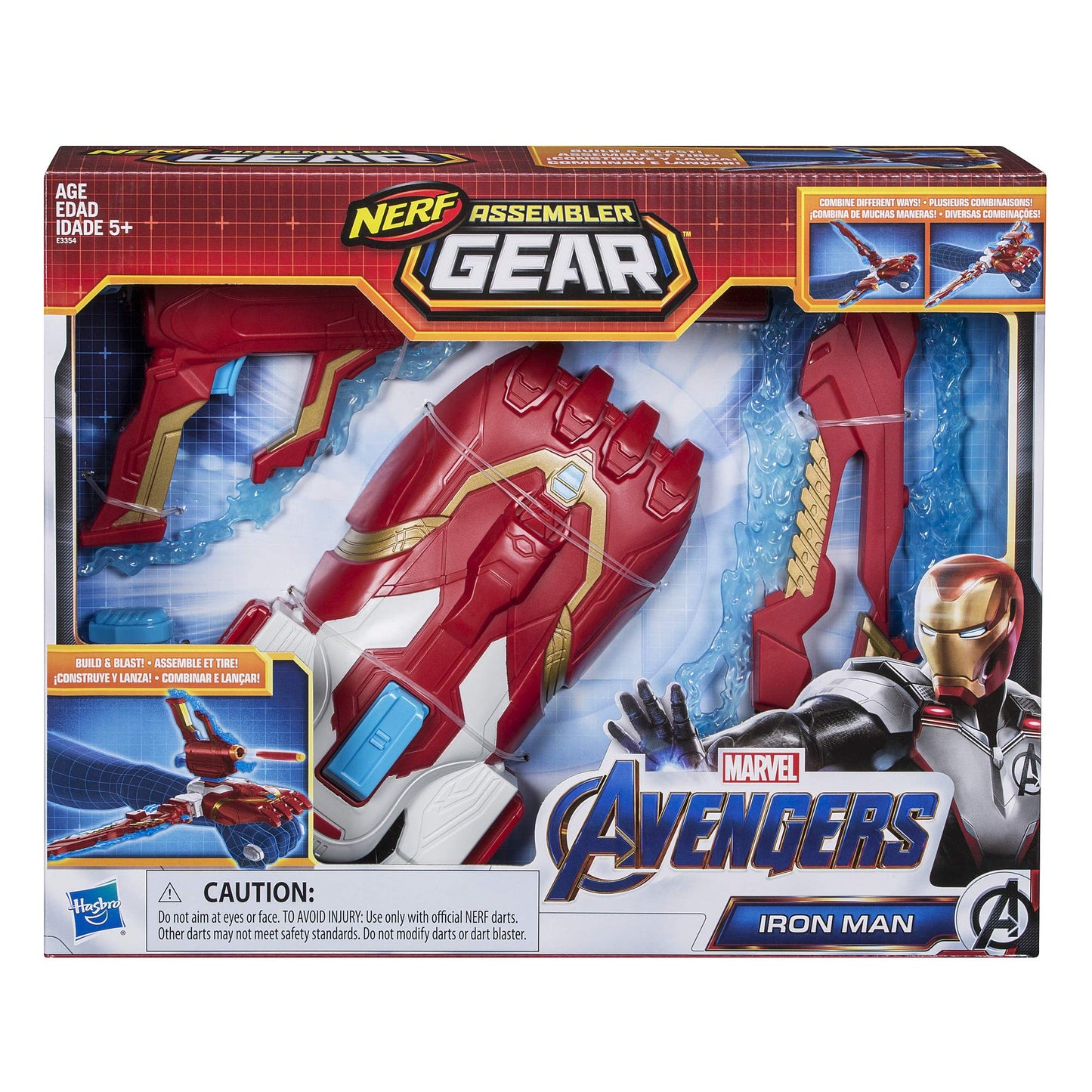 Avengers Marvel Endgame: Nerf Iron Man Assembler Gear