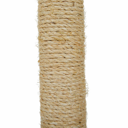 EveryYay Scratchin' The Surface Cat Scratcher Sisal Scratching Post, 12" L X 12" W X 17" H