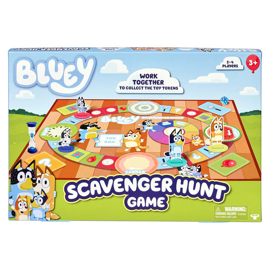Bluey Scavenger Hunt Game, 2-4 players