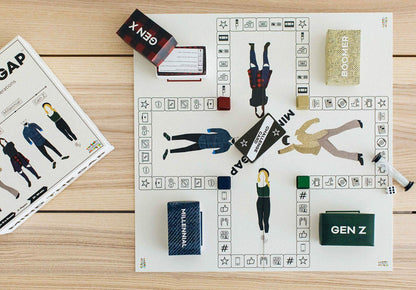 Mind the Gap Just the Questions, Expansion Pack With 1000 New questions For All Generations + 50 New Challenge Cards