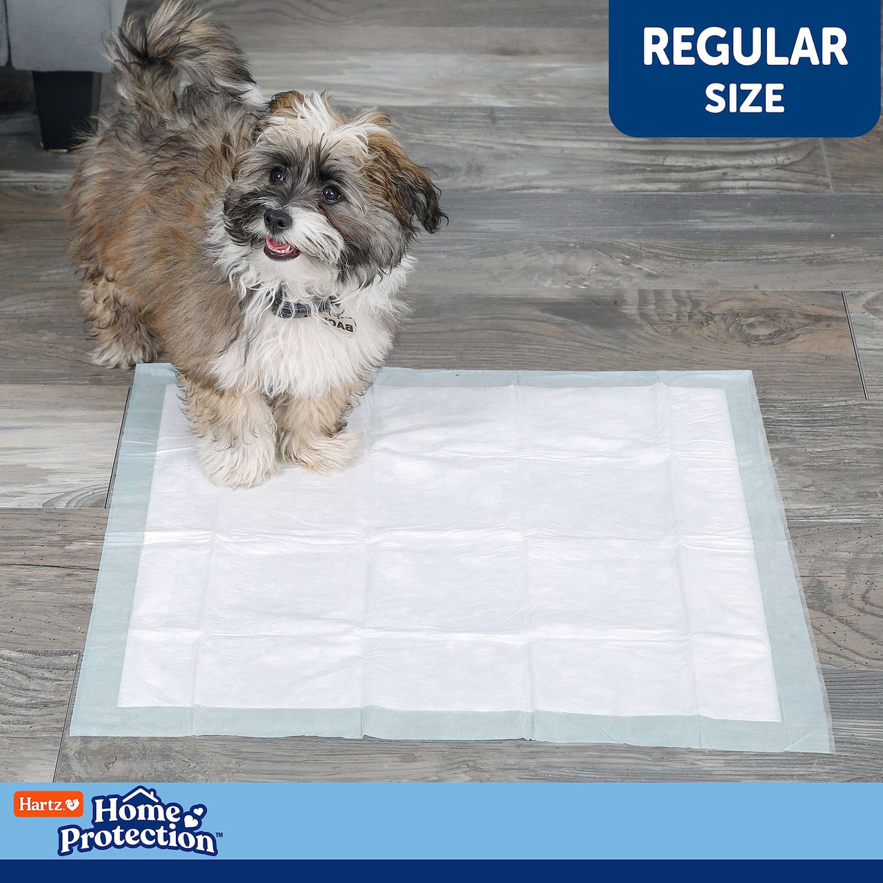 Hartz Home Protection Unscented Odor Eliminating Gel Dog Pads - 50 Count