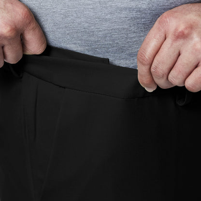 Haggar Men's Premium Comfort Dress Pant Classic Fit Reg. and Big & Tall Sizes, Black BT, 48W x 29L