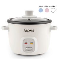 ® 4-Cups (Cooked) / 1Qt. Rice & Grain Cooker, Pink