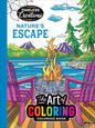 Timeless Creations Adult Coloring Book, Nature'S Escape, 64 Pages