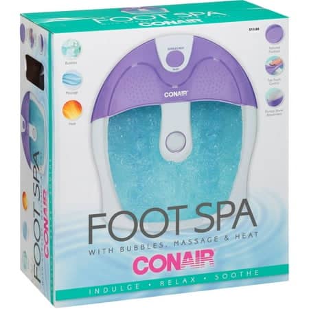 Conair Foot Spa with Bubbles, Massage & Heat