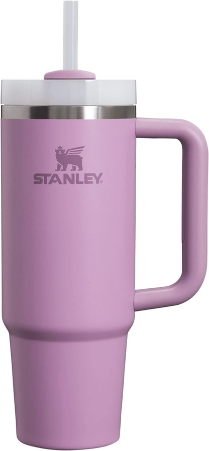 Quencher H2.0 Flowstate Stainless Steel Vacuum Insulated Tumbler with Lid and Straw for Water, Iced Tea or Coffee, Smoothie and More, Lilac, 30Oz