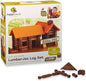 Merchsource 1647838 Treehaus Lumberjax Wood Log Set, 165 Pieces