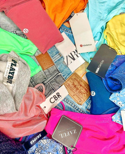 NEW! Clothing Reseller Wholesale Bundle Box Lot Min. Retail $175