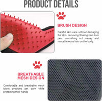 Grooming Gloves, 2 ct - Soft-Tip Pet Grooming Gloves for Dogs, Cats & Horses - Cat Deshedding Glove Cat Gloves for Grooming Dog Deshedding Glove