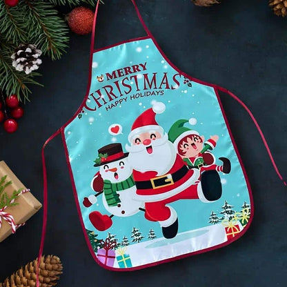 Festive Christmas Apron: Celebrate The Holidays with a Joyful Kitchen Apron
