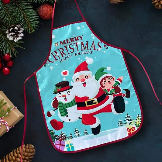 Festive Christmas Apron: Celebrate The Holidays with a Joyful Kitchen Apron