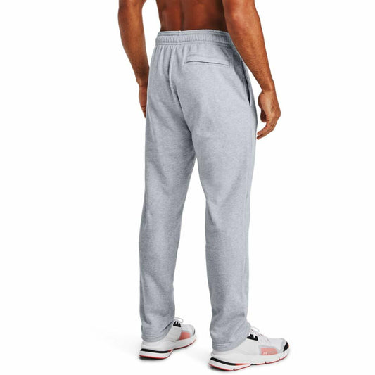 Under Armour Mens Rival Fleece Pants Gray Light Heather 4X-Large