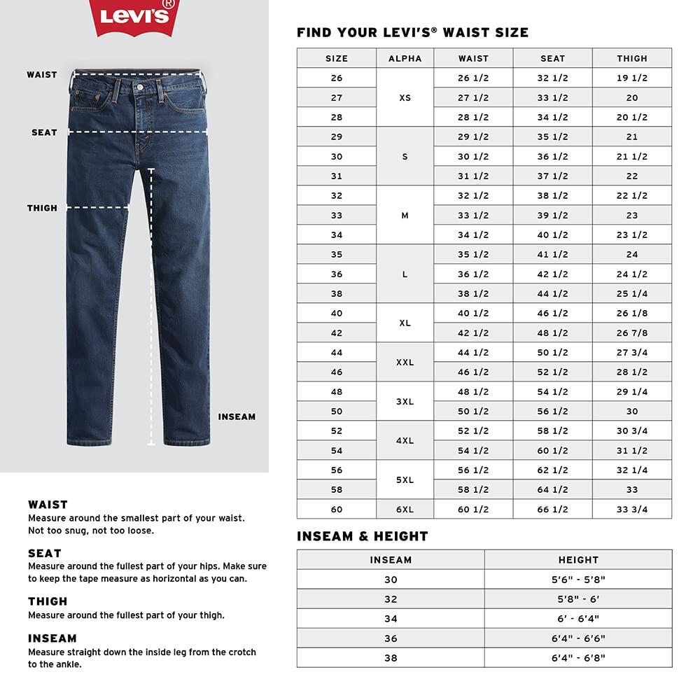 Levi's Men's 514 Straight fit Jean, Blue Stone, 36x36
