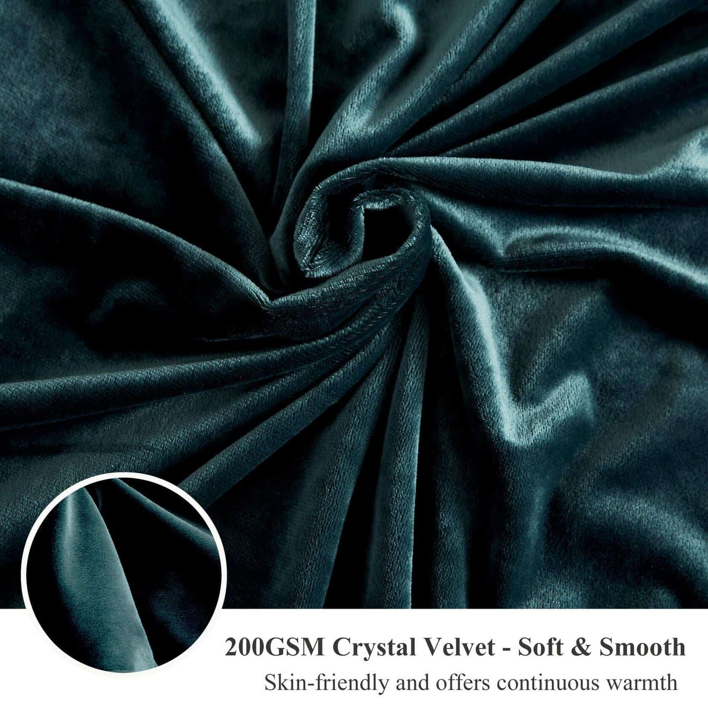Plush Shaggy Duvet Cover Set, Luxury Ultra Soft Crystal Velvet Fluffy Bedding Sets 3 Pieces(1 Furry Faux Fur Comforter Cover + 2 Fuzzy Faux Fur Pillowcases) Zipper Closure